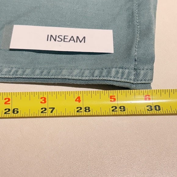 Paige Men Straight Leg Federal Pants Sz 40x30 VTG Rain Water Stretch Casual Pant - Picture 12 of 13